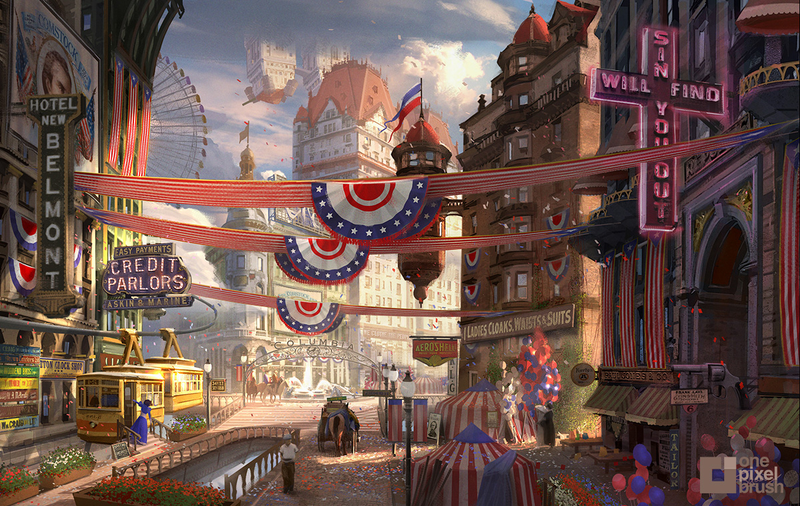 Illustration for article titled Art Travels From BioShock Infinite To The Xbox One's Launch